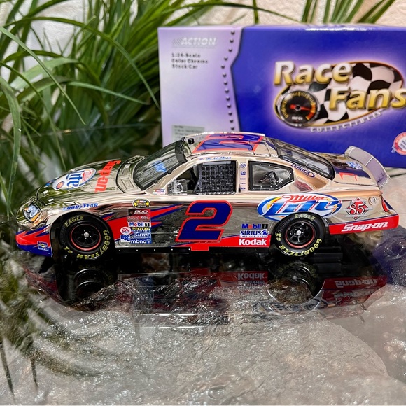 NASCAR Rusty Wallace #2 Snap-On 85th Anniv. 2005 Dodge Charger Color Chrome Ed. - Picture 2 of 13